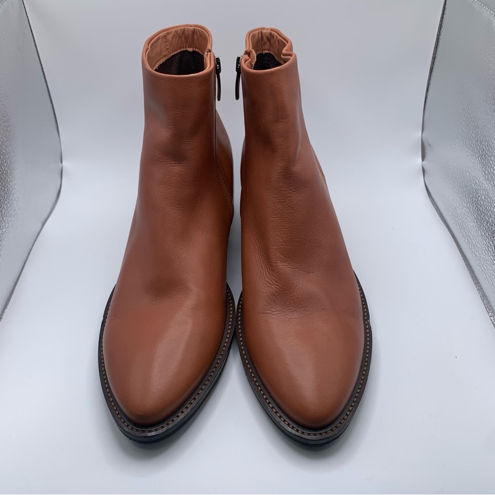 ECCO Women's Sartorelle Shape 35 Ankle Boot brown NWOB size 42 US 11-11.5 1624 - Picture 4 of 10